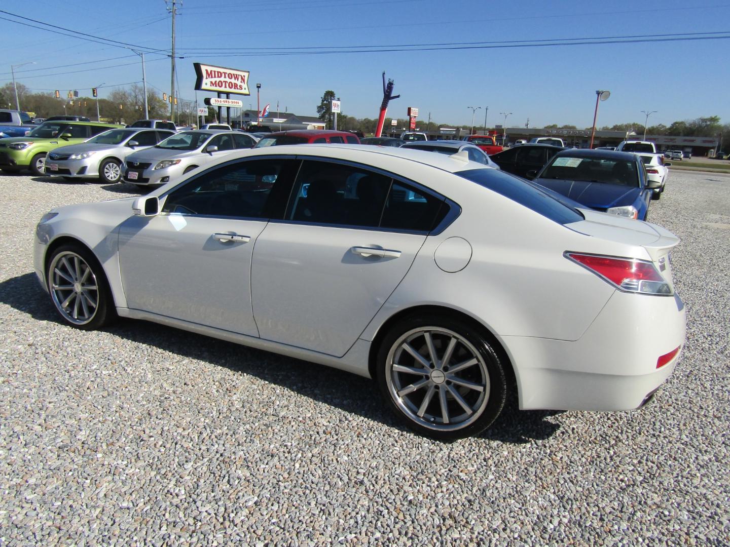 2010 White Acura TL 5-Speed AT with Tech Package (19UUA8F53AA) with an 3.5L V6 SOHC 24V engine, Automatic transmission, located at 15016 S Hwy 231, Midland City, AL, 36350, (334) 983-3001, 31.306210, -85.495277 - Photo#6